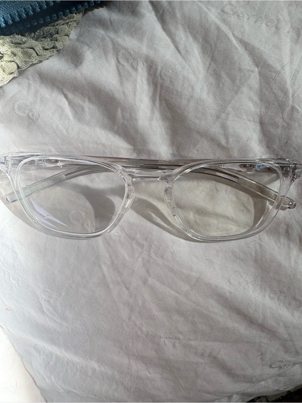 Clear Transparent Wayfarer Glasses